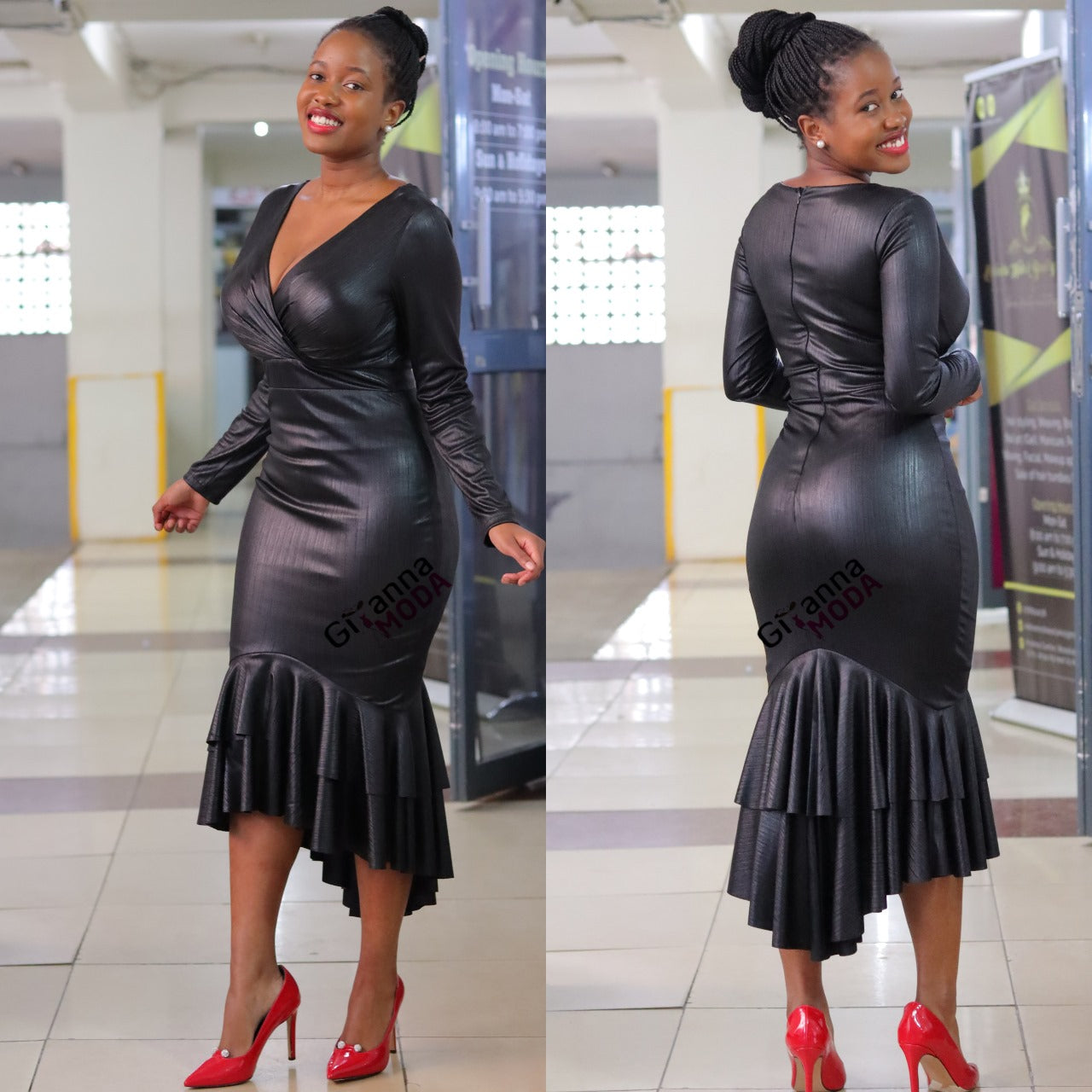 Black Mermaid Dress
