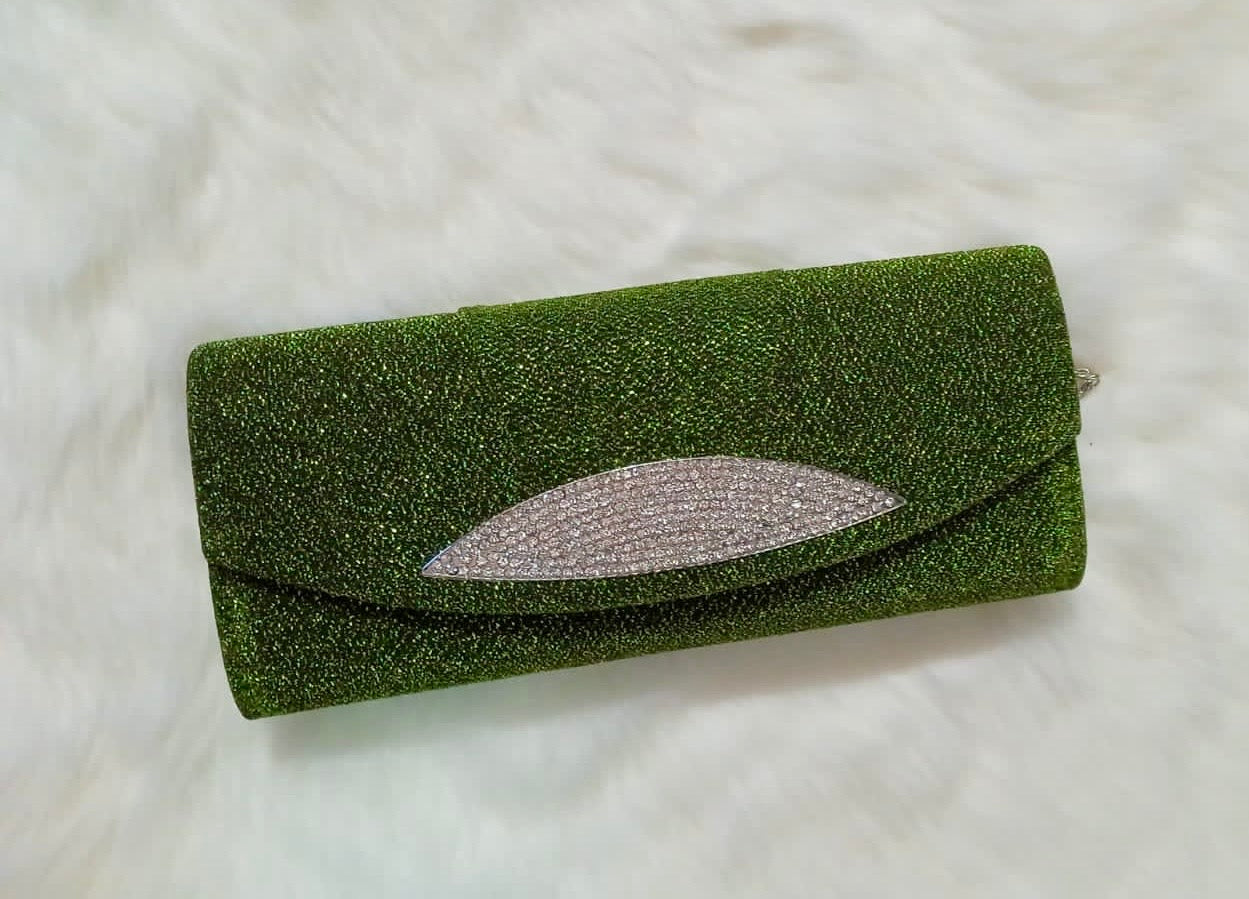 Green Clutch Bag