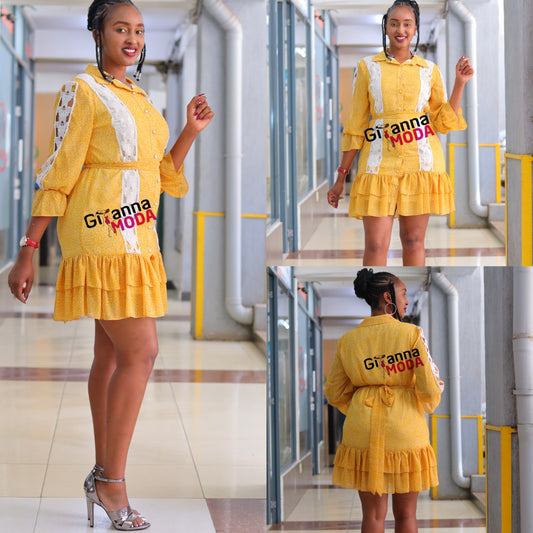 Mustard Gypsy Dress